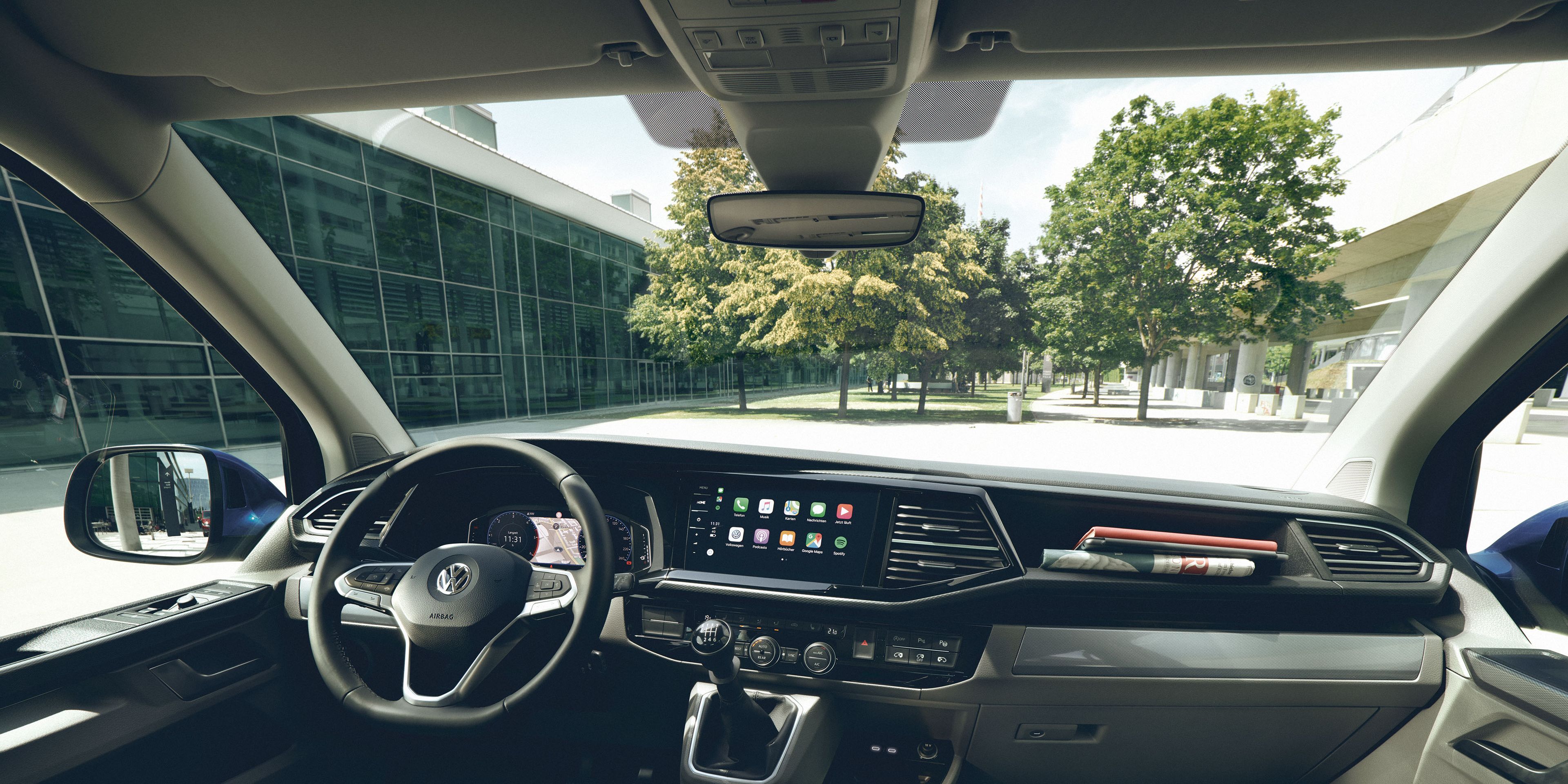 VW Caravelle 6.1 mit Digital Cockpit Detailansicht