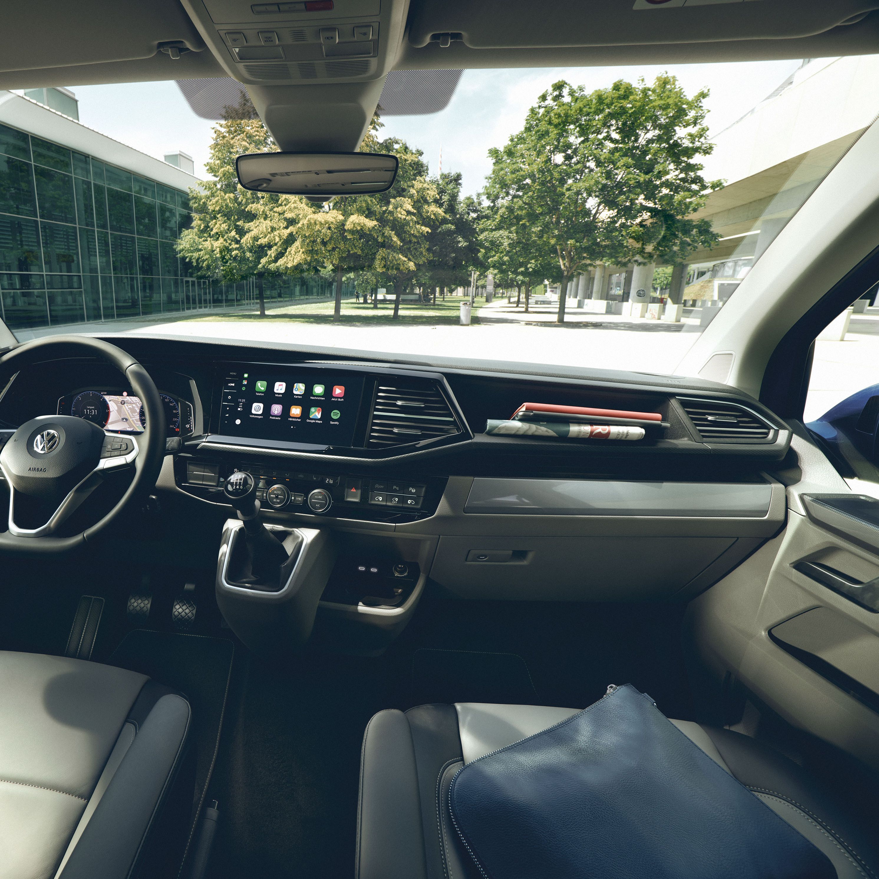 VW Caravelle 6.1 mit Digital Cockpit Detailansicht