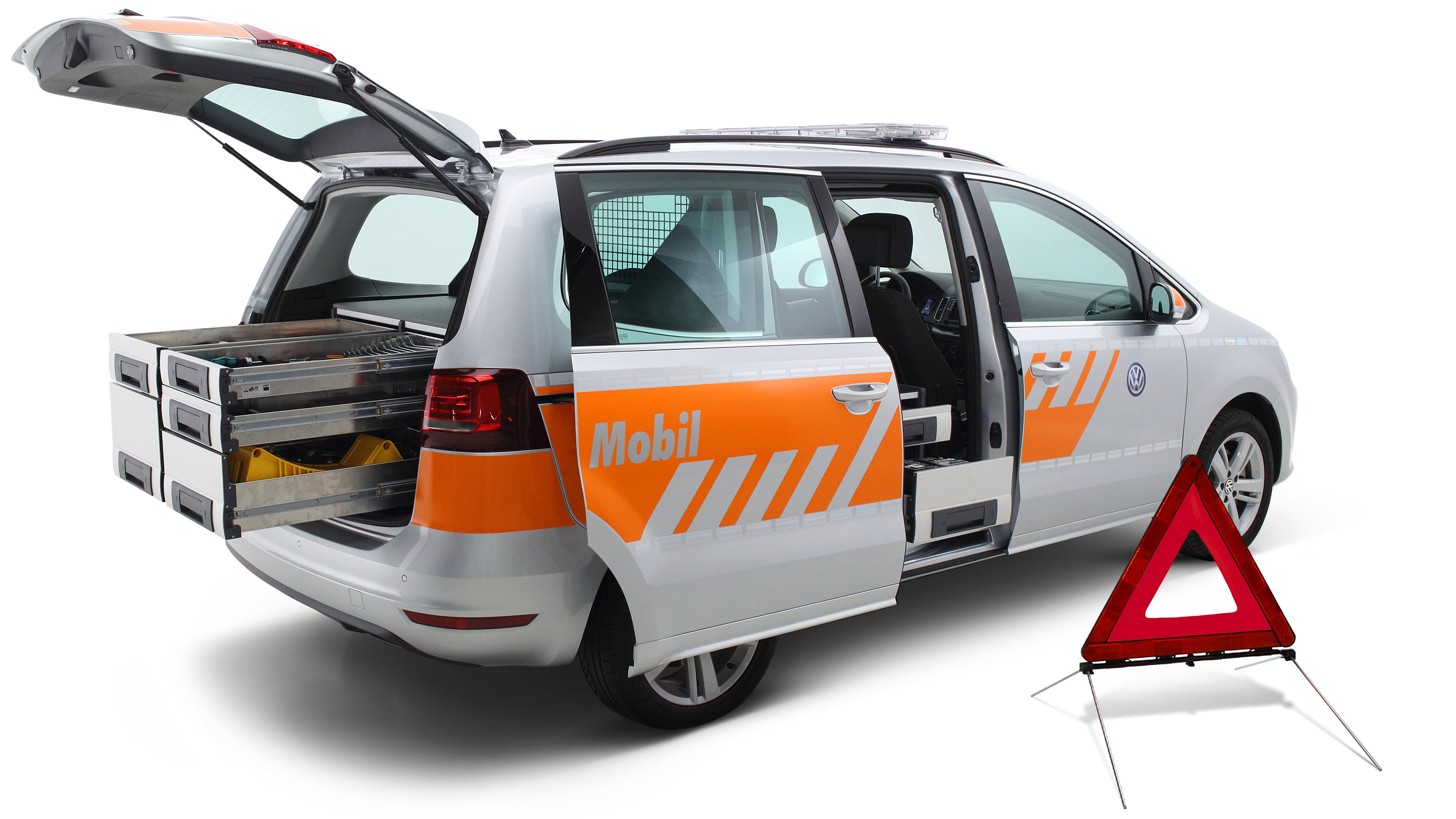 vw volkswagen touran blau mobilitaetsgarantie mann