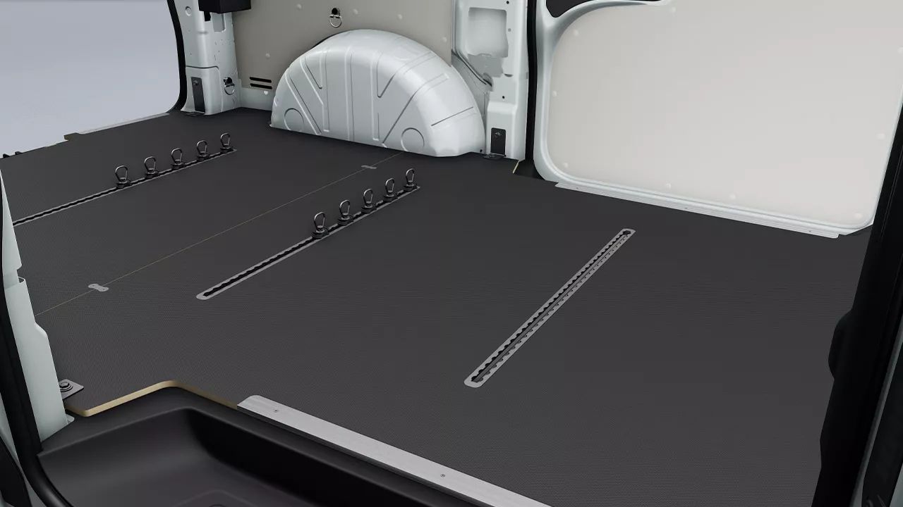 VW Transporter Laderaum Verzurrösen