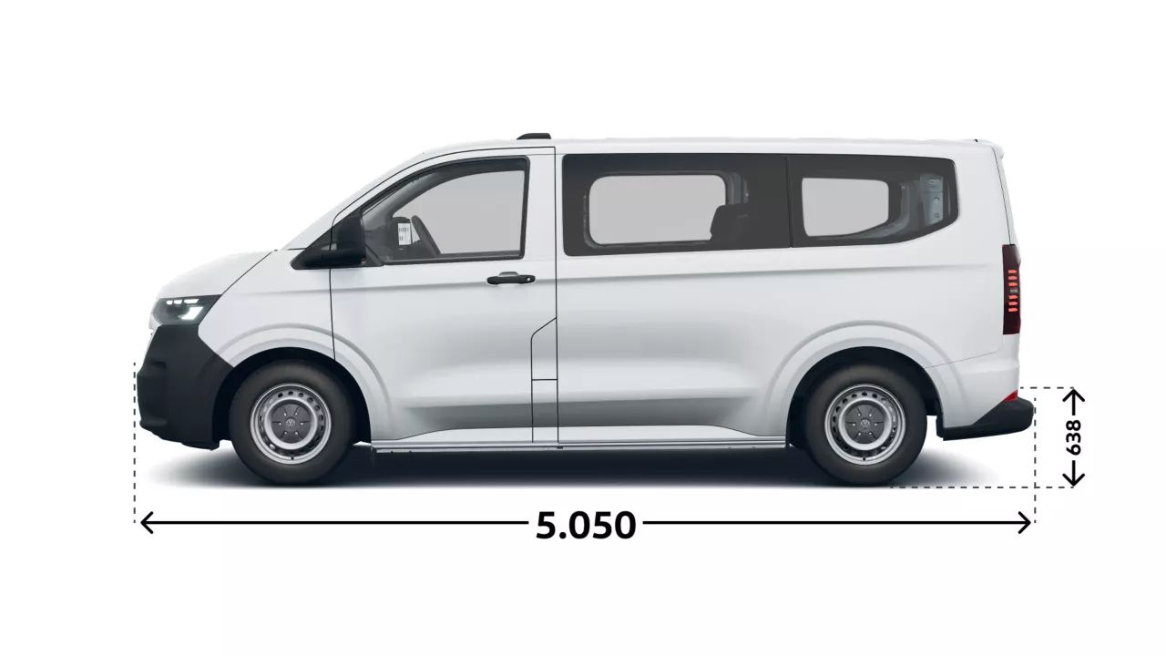 VW Transporter Kombi Länge und Radstand